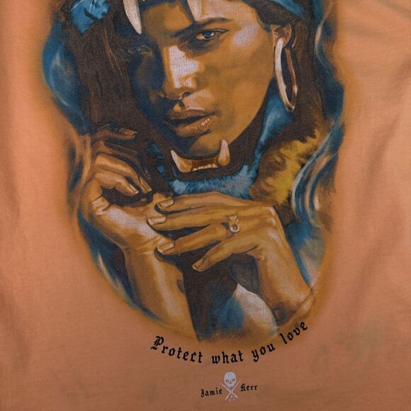 Sullen Art Collective Jades Short Sleeve T Shirt Tangerine Size Medium Men’s - Picture 6 of 10